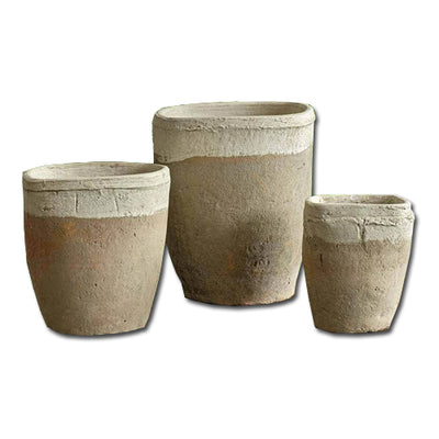 Farmer’s Pot Squared Cylinder - Set of 12 in Cotswold White