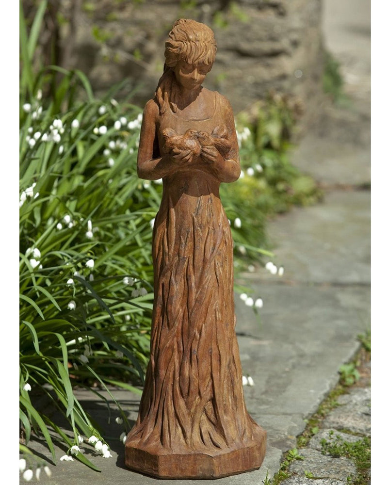 Fauna Cast Stone Garden Statue | Woman Statue