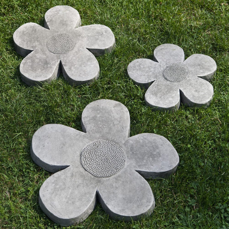Flower Power Stepping Stone Set of 3
