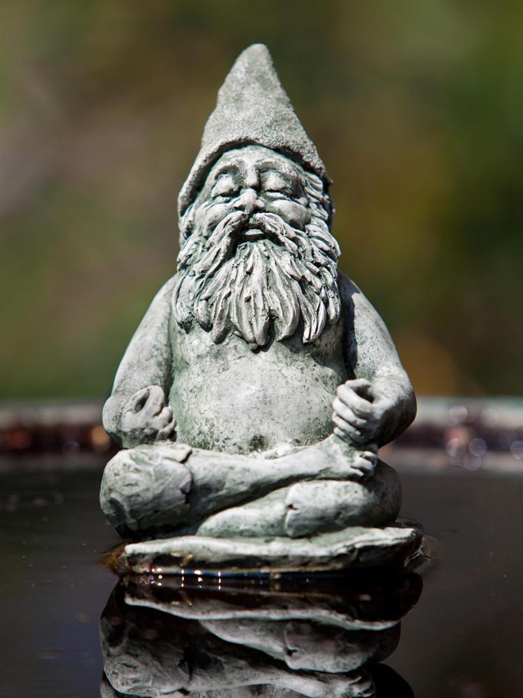 Fred Cast Stone Garden Statue | Garden Gnome Statue