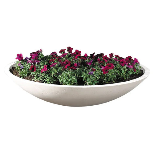 wok planter pots Wok Cast Stone Outdoor Planter – Soothing Company