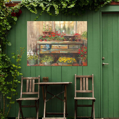Gardener's Retreat Outdoor Canvas Art