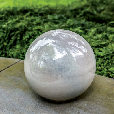 Glazed Sphere, Large-Pearl