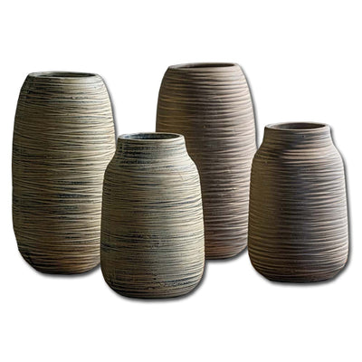 Halliard Jars in Assorted Glaze 2 - Set of 8