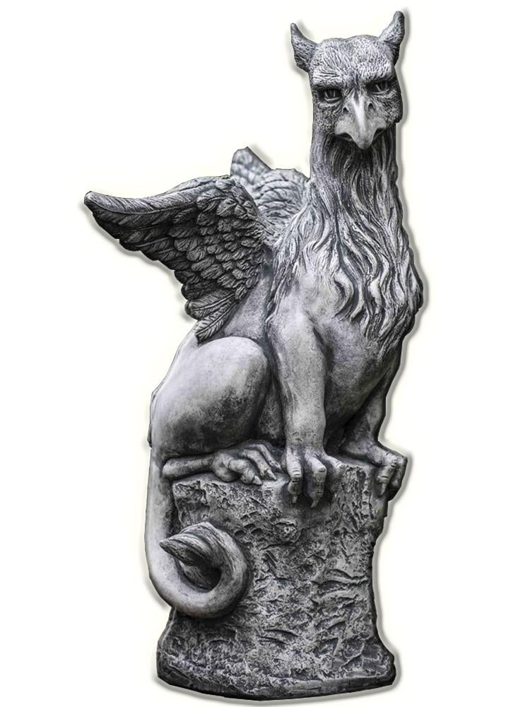 Herald Cast Stone Garden Statue | Phoenix Statue