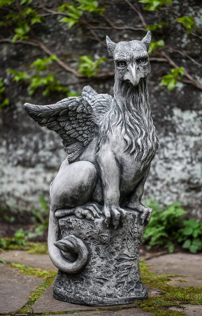 Herald Cast Stone Garden Statue | Phoenix Statue