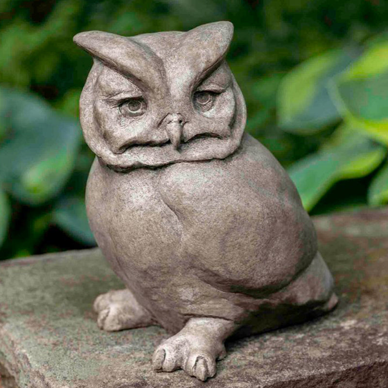 Hoot Owl Garden Statue