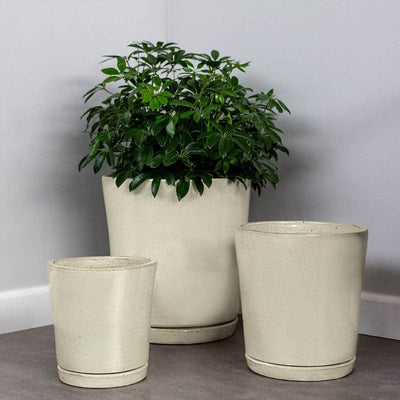 I/O Series Tapered Cylinder Planters - Set of 3