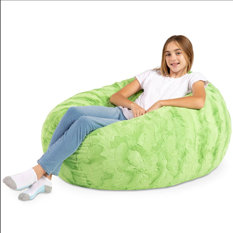 Jaxx Cocoon 4' Cuddle Faux Fur Bean Bag – Soothing Company