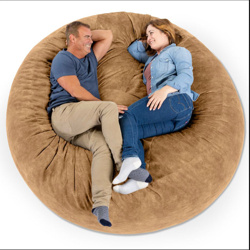 Jaxx Saxx 6' Bean Bag Chair - Faux Hide – Soothing Company