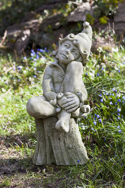 Jenny Cast Stone Garden Statue | Gnome Statue