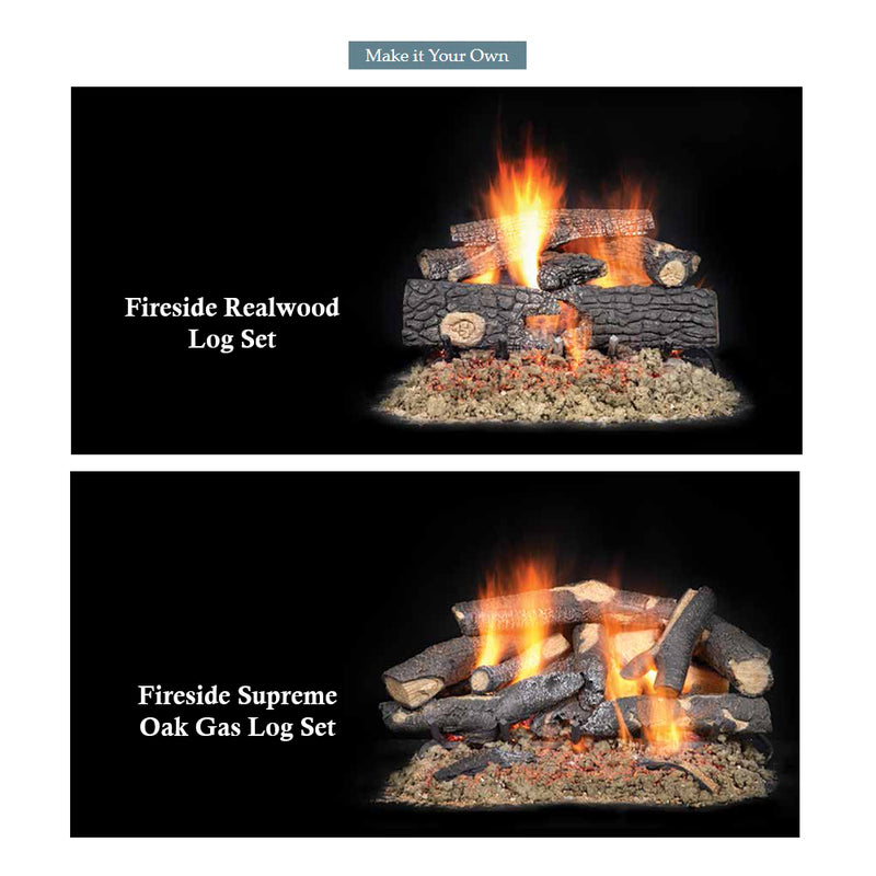 Biltmore 42" Radiant Wood Burning Fireplace