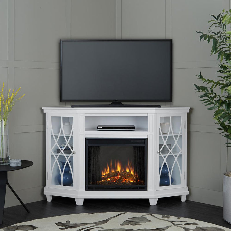 Lynette Corner Electric Fireplace TV Stand