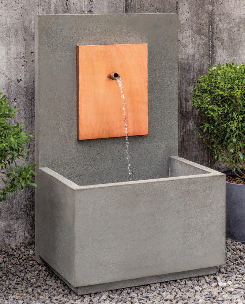 MC2 Modern Outdoor Fountain - Copper