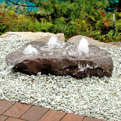 Manistique Falls Stone Outdoor Fountain