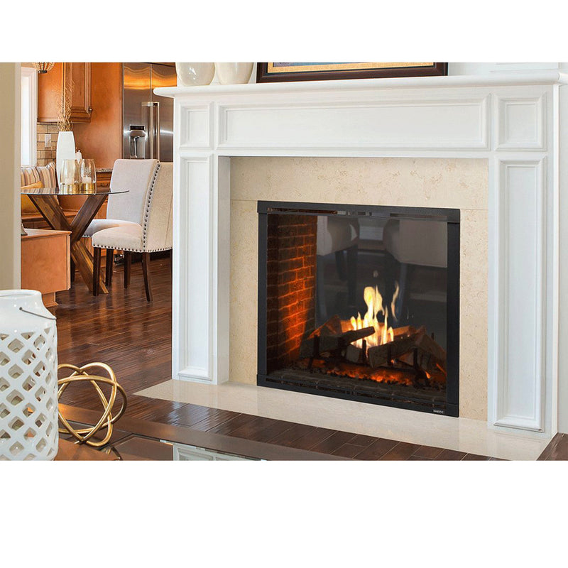 Marquis II 42" See-through- Top Direct Vent Fireplace with IntelliFire Touch Ignition