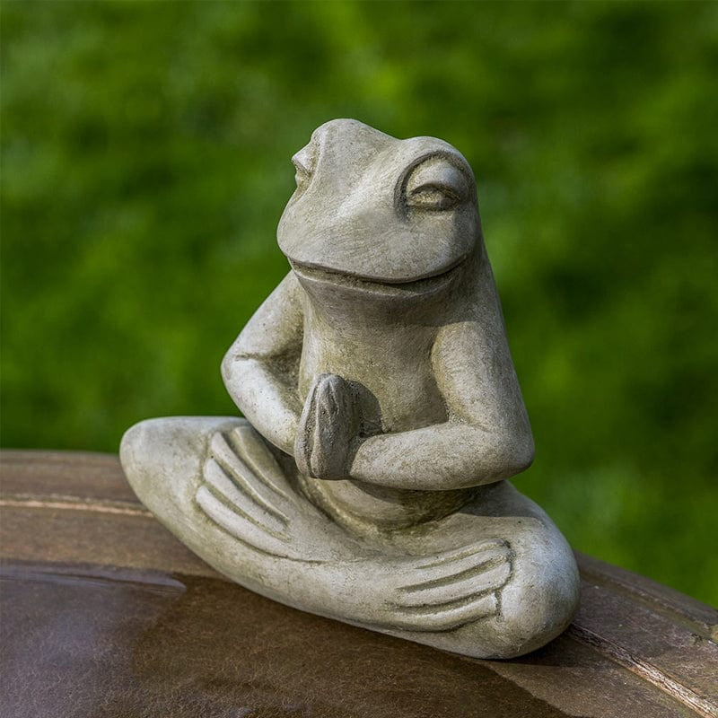 Meditation Frog Statue