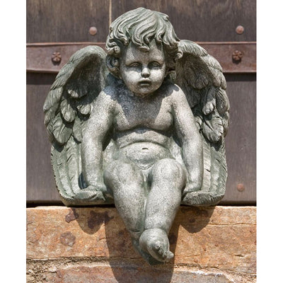 Medium Sitting Cherub | Angel Statue