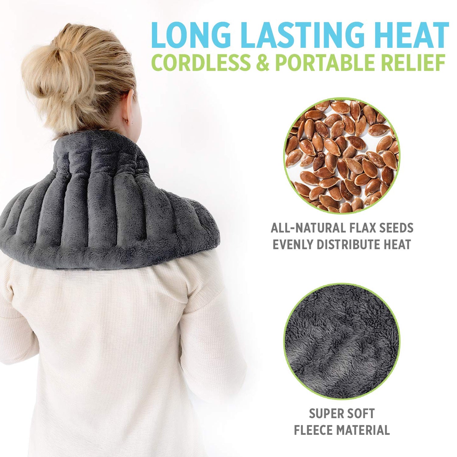 Microwavable Extra Large Heating Pad