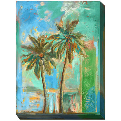Modern Palms #2 Outdoor Canvas Art