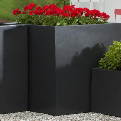 Modular Square Planter 5 in Onyx Black Lite®