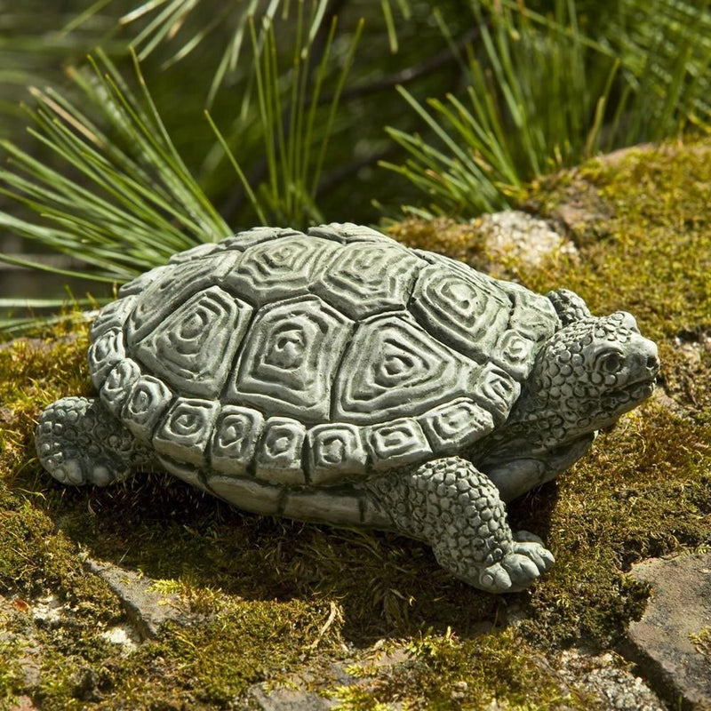 My Pet Turtle Cast Stone Garden Statue