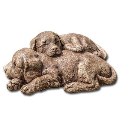 Nap Time Puppies Dog Garden Statue