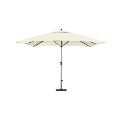 California Umbrella 11' Tahoe Series Patio Umbrella With Bronze Aluminum Pole Aluminum Ribs  Crank Lift With Sunbrella Fabric