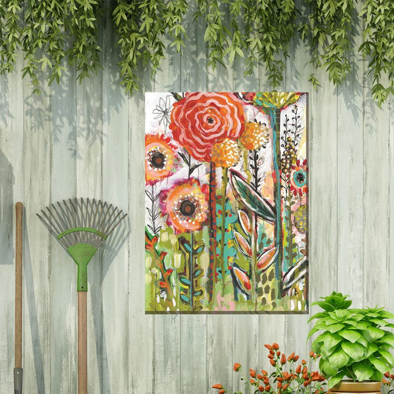 Oh Happy Day Outdoor Canvas Art