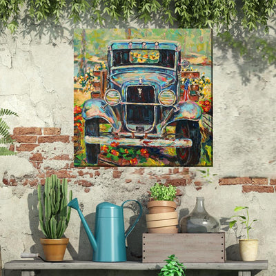 Old Reliable Outdoor Canvas Art