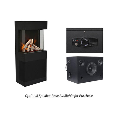 Amantii True View Cube 2025 3-Sided Electric Fireplace