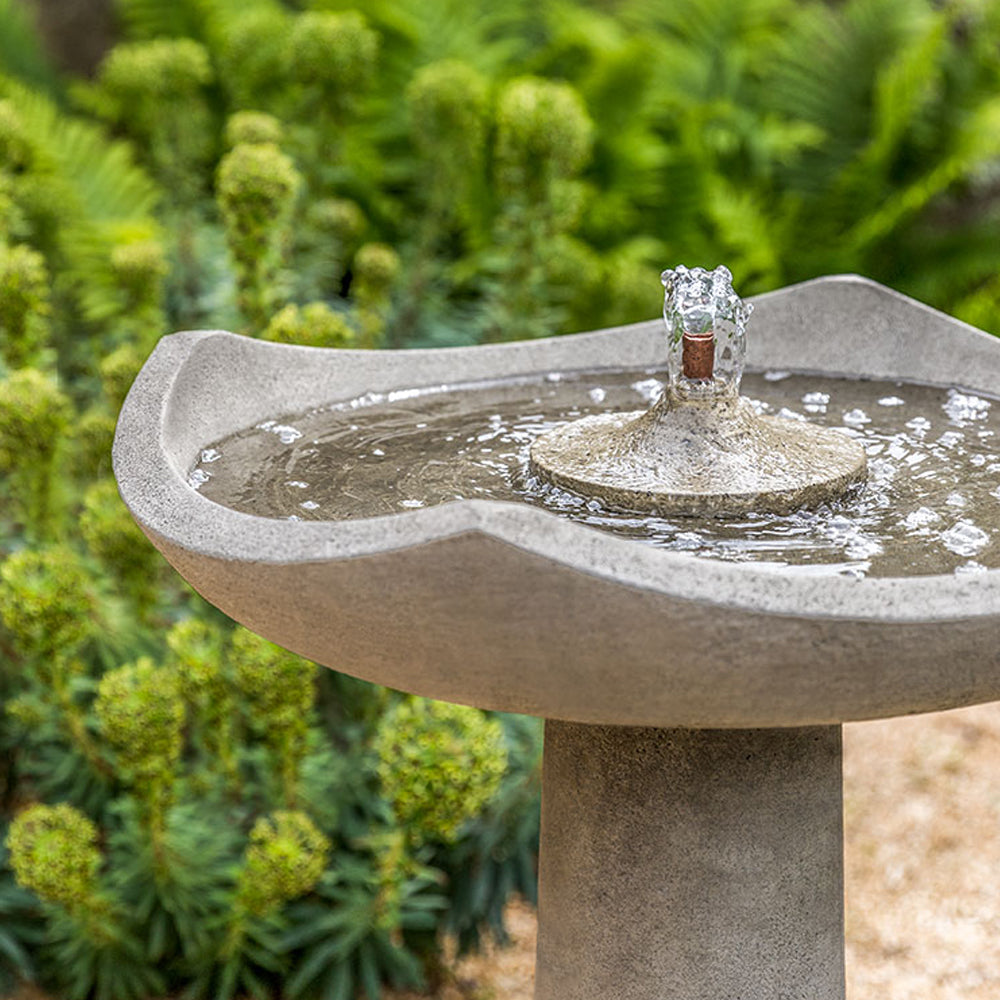 Oslo Modern Birdbath Fountain – Soothing Company