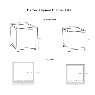 Oxford Square Planter