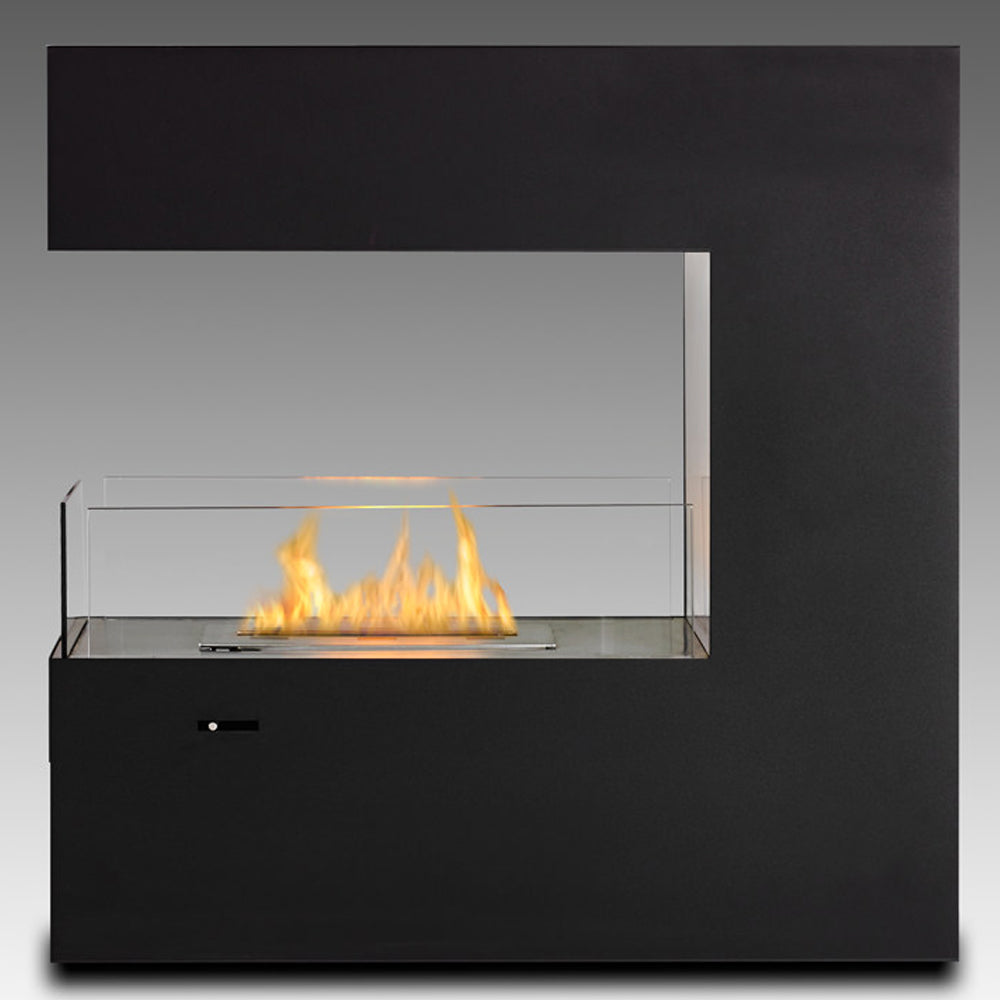 Cheminée bioéthanol murale cheminée bio 120x40 SIENA 120 Noir Cheminée bioéthanol murale cheminée bio 120x40 SIENA 120 Noir