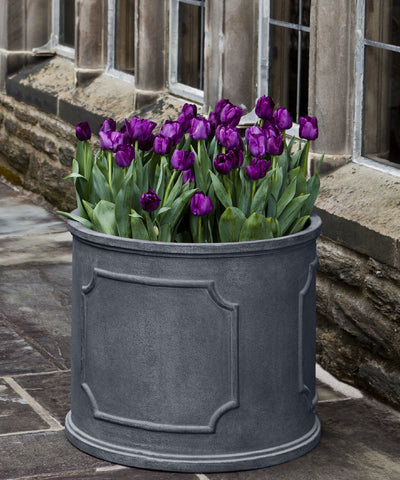 Portsmouth Round Lead Lite Planter - Extra Small