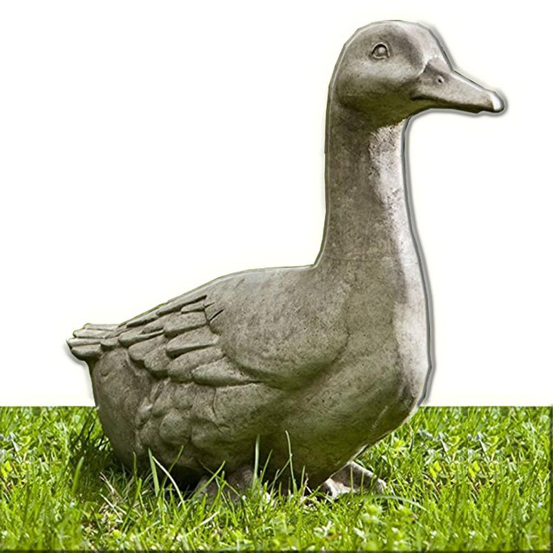 Quackers Cast Stone Garden Statue Duck Statue