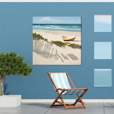 Rickety Fence Outdoor Canvas Art