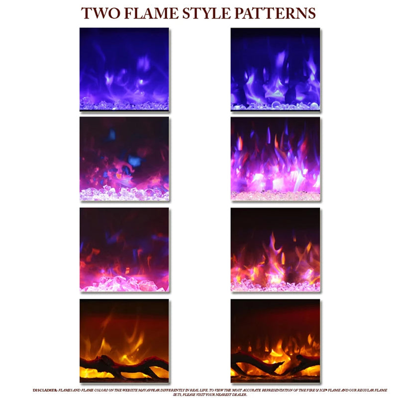 Amantii 74″ Symmetry Electric Fireplace