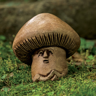 Shroom Cast Stone Garden Statue | Mushroom Statue