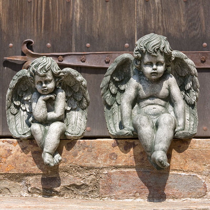 Small Sitting Cherub | Angel Statue