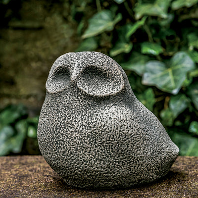 Stone Owl Garden Statue