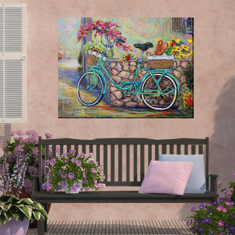 The Sweet Life Outdoor Canvas Art