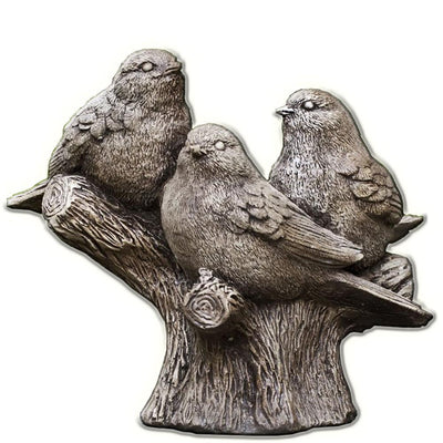 Three's Company Cast Stone Garden Statue | Bird Statue