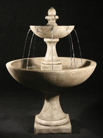 Trinidad Tiered Fountain with International Finial