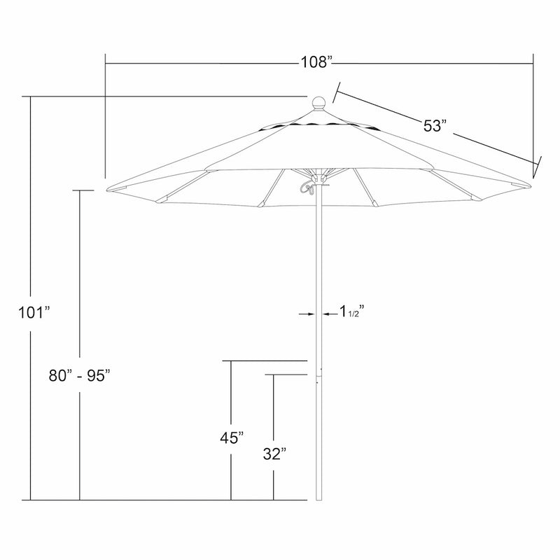 California Umbrella 9&