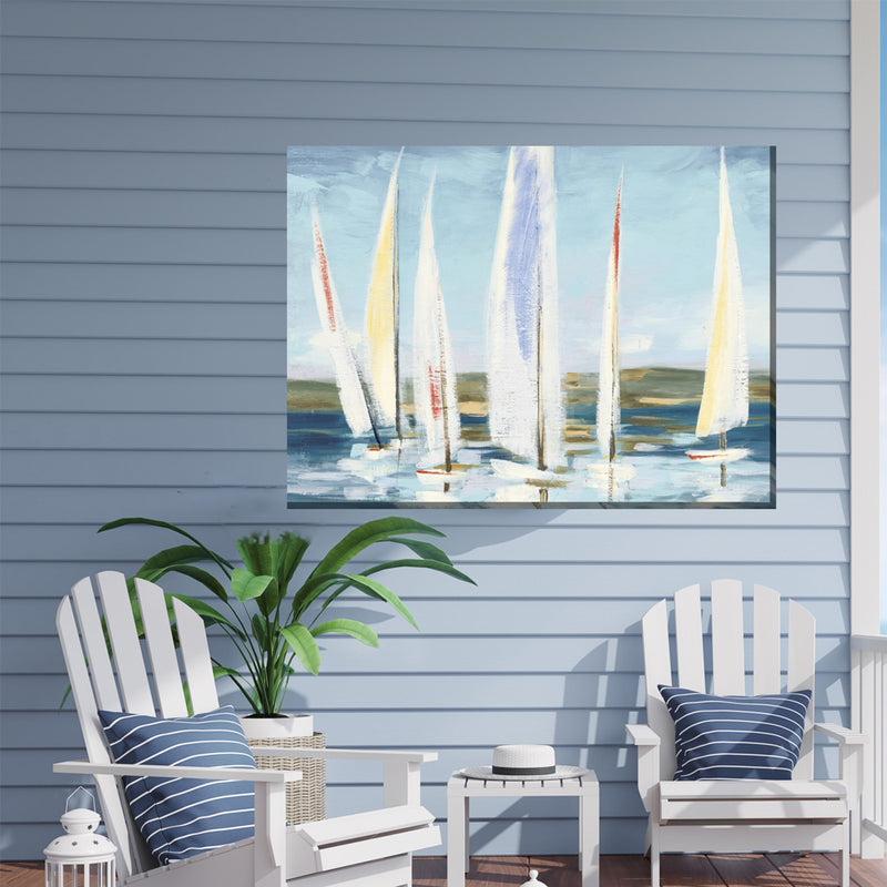 Wind in the Sails Outdoor Canvas Art