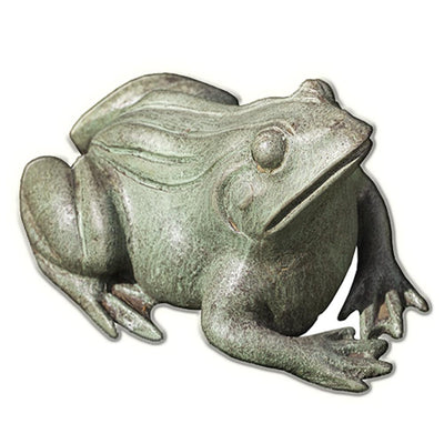 Woodland Frog Cast Stone Garden Statue