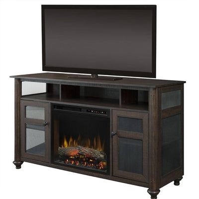 Xavier Media Console Electric Fireplace with XHD Firebox