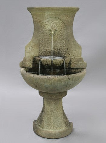 Floret Wall Outdoor Water Fountain